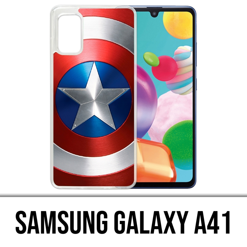 Coque Samsung Galaxy A41 - Bouclier Captain America Avengers