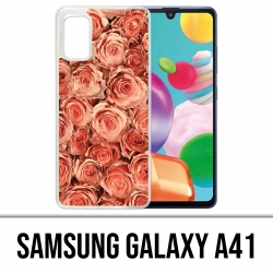 Coque Samsung Galaxy A41 - Bouquet Roses