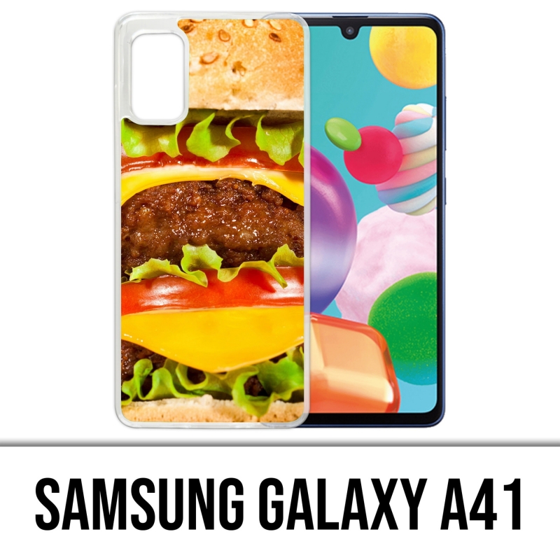 Samsung Galaxy A41 Case - Burger
