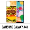 Samsung Galaxy A41 Case - Burger