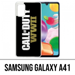 Custodia per Samsung Galaxy A41 - Call Of Duty Ww2 Logo