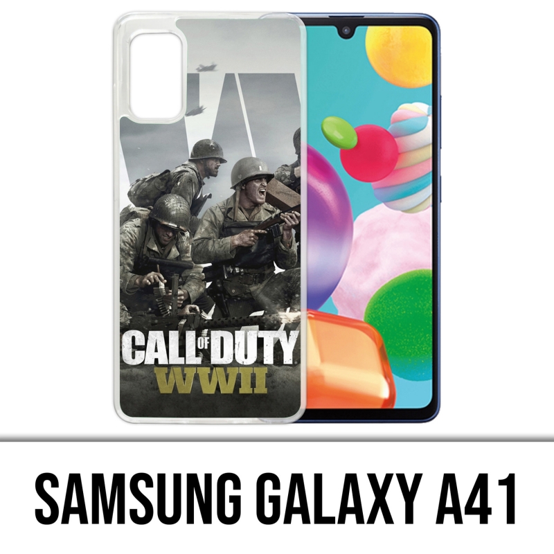 Funda Samsung Galaxy A41 - Personajes de Call Of Duty Ww2