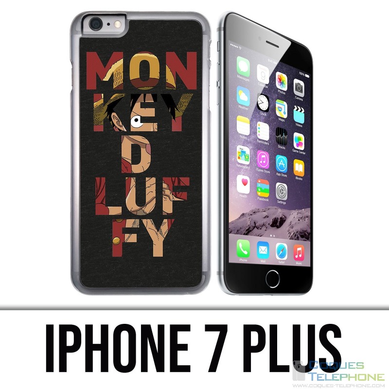 Coque iPhone 7 PLUS - One Piece Monkey D.Luffy