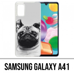 Funda Samsung Galaxy A41 - Orejas de perro Pug