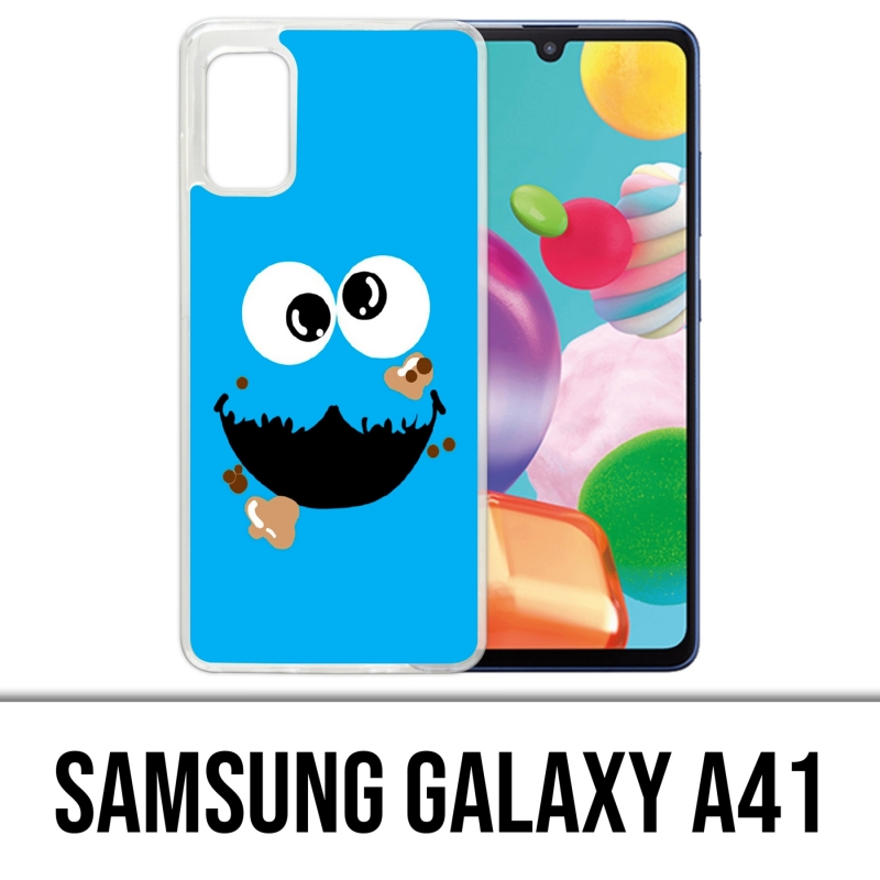 Samsung Galaxy A41 Case - Cookie Monster Gesicht