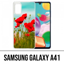 Samsung Galaxy A41 Case - Poppies 2