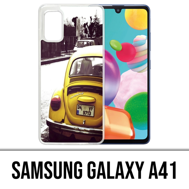 Custodia per Samsung Galaxy A41 - Scarabeo vintage