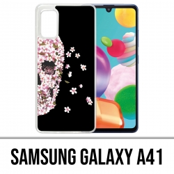 Samsung Galaxy A41 Case - Blumenkranich