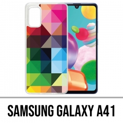 Samsung Galaxy A41 Case - Cubes-Multicolors