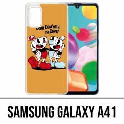 Custodia per Samsung Galaxy A41 - Cuphead