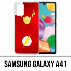 Samsung Galaxy A41 Case - Dc Comics Flash Art Design