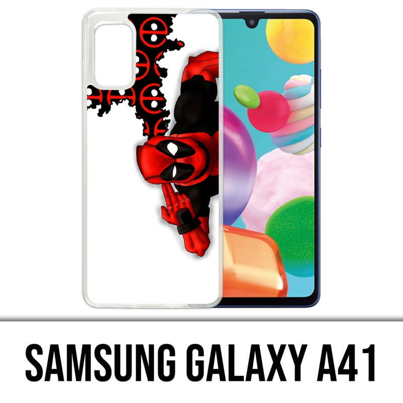 Custodia per Samsung Galaxy A41 - Deadpool Bang