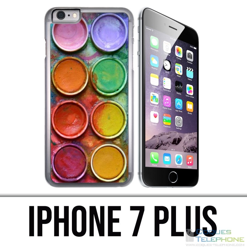 Coque iPhone 7 Plus - Palette Peinture