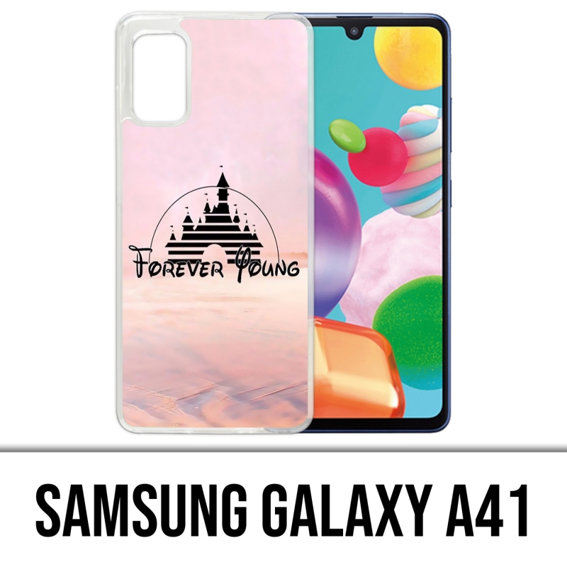 Custodia per Samsung Galaxy A41 - Illustrazione Disney Forver Young