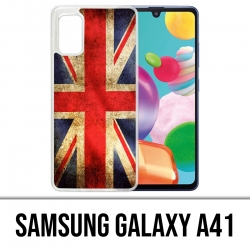Custodia per Samsung Galaxy A41 - Bandiera vintage del Regno Unito