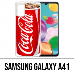 Custodia per Samsung Galaxy A41 - Fast Food Coca Cola