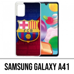 Samsung Galaxy A41 Case - Football Fc Barcelona Logo