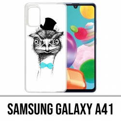 Custodia per Samsung Galaxy A41 - Struzzo Divertente