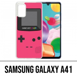 Funda Samsung Galaxy A41 - Game Boy Color rosa