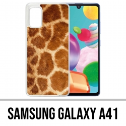 Custodia per Samsung Galaxy A41 - Pelliccia di giraffa