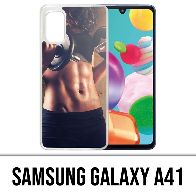 Samsung Galaxy A41 Case - Musculation Girl