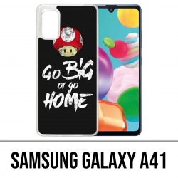 Samsung Galaxy A41 Case - Gehen Sie groß oder gehen Sie nach Hause Bodybuilding