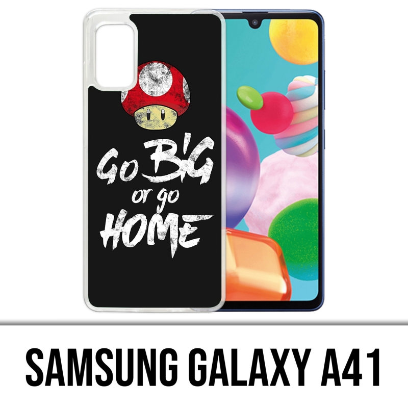 Samsung Galaxy A41 Case - Go Big Or Go Home Bodybuilding