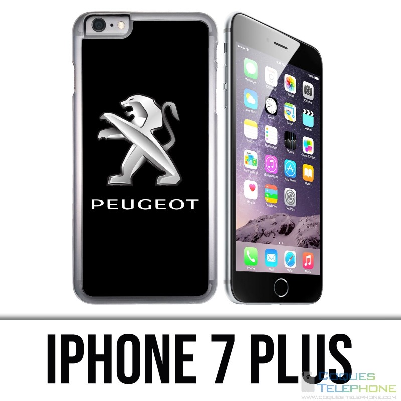 Coque iPhone 7 PLUS - Peugeot Logo