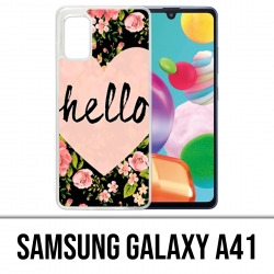 Custodia per Samsung Galaxy A41 - Hello Pink Heart