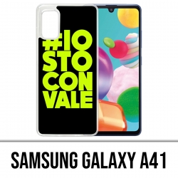 Samsung Galaxy A41 Case - Io Sto Con Vale Motogp Valentino Rossi