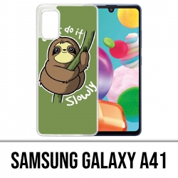 Coque Samsung Galaxy A41 - Just Do It Slowly
