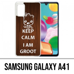 Samsung Galaxy A41 Case - Keep Calm Groot