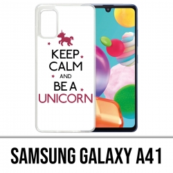 Samsung Galaxy A41 Case - Keep Calm Unicorn Unicorn
