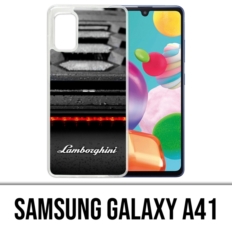 Coque Samsung Galaxy A41 - Lamborghini Emblème