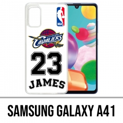 Coque Samsung Galaxy A41 - Lebron James Blanc