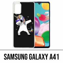 Samsung Galaxy A41 Case - Tupfen Einhorn