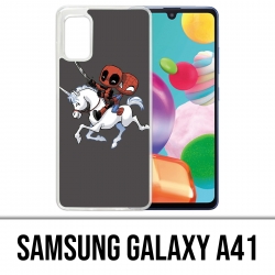 Custodia per Samsung Galaxy A41 - Deadpool Spiderman Unicorn