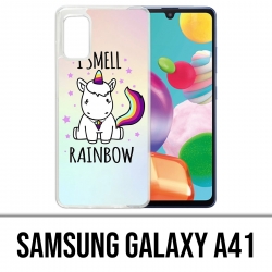 Samsung Galaxy A41 Case - Einhorn Ich rieche Raimbow
