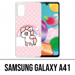 Funda Samsung Galaxy A41 - Unicornio Kawaii