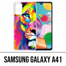 Samsung Galaxy A41 Case - Multicolor Lion