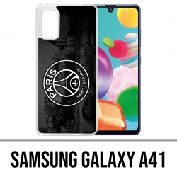 Samsung Galaxy A41 Case - Psg Logo Black Background