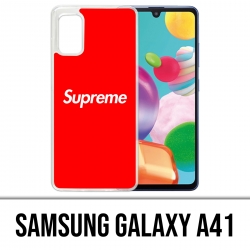 Samsung Galaxy A41 Case - Supreme Logo