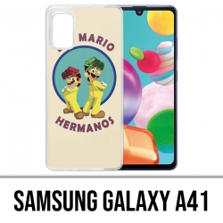 Coque Samsung Galaxy A41 - Los Mario Hermanos