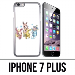 Coque iPhone 7 PLUS - Pokémon bébé Evoli évolution