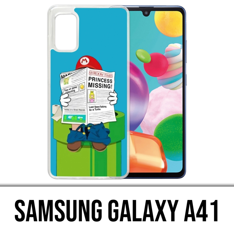 Funda Samsung Galaxy A41 - Mario Humor
