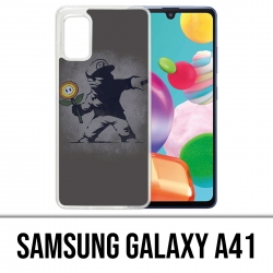 Samsung Galaxy A41 Case - Mario Tag