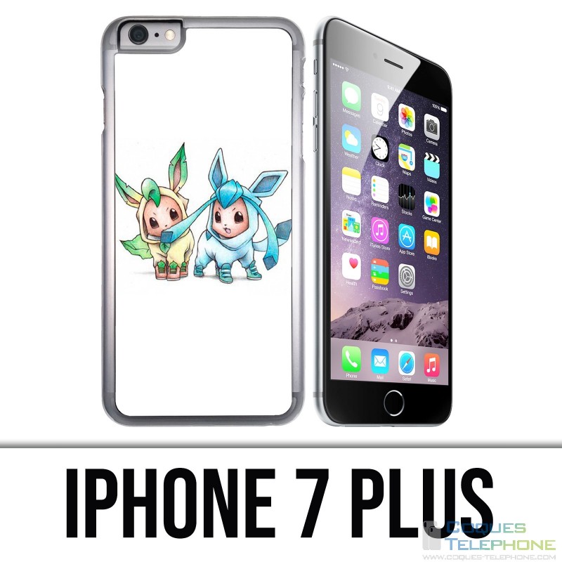 Coque iPhone 7 PLUS - Pokémon bébé Phyllali