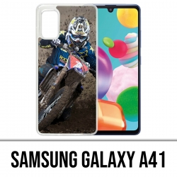 Coque Samsung Galaxy A41 - Motocross Boue