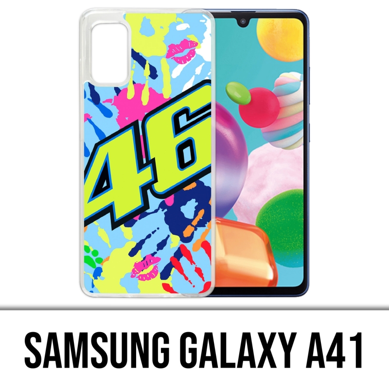 Coque Samsung Galaxy A41 - Motogp Rossi Misano