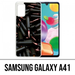 Samsung Galaxy A41 Case - Munition Schwarz